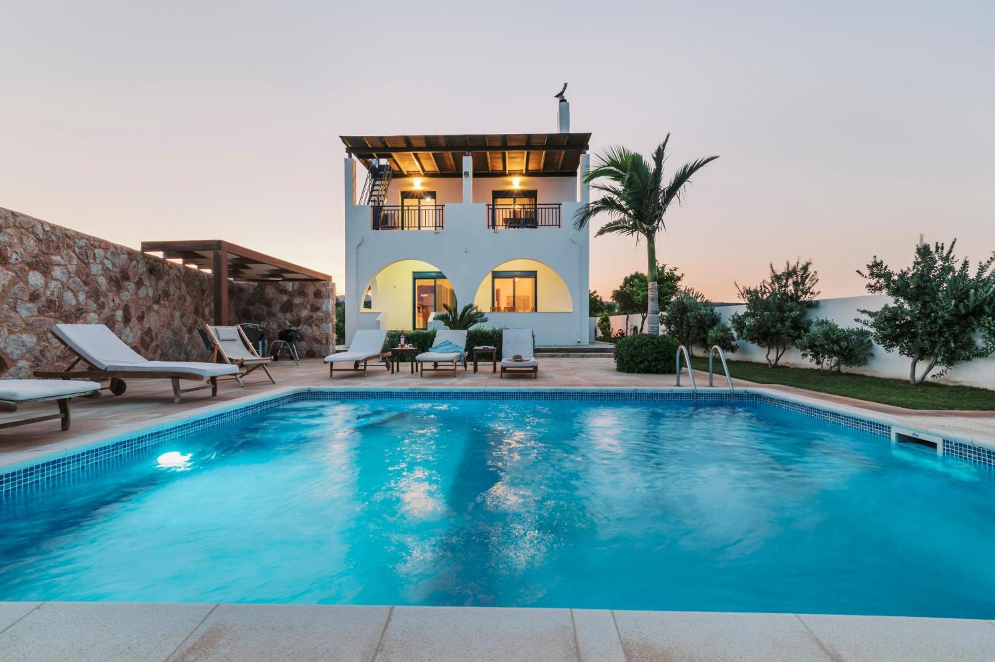 Villa Deep Blue Лакханія Екстер'єр фото